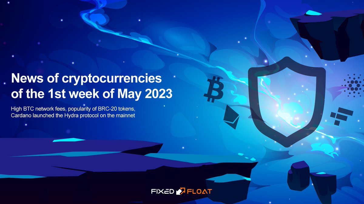 FixedFloat's tweet photo. News of cryptocurrencies of the 1st week of May 2023⚡️   

All the most interesting things in our article 🪙

Read more in the article https://t.co/cUOC7zwNAB

#fixedfloat_blog #cryptocurrency #crypto #Bitcoin  #Ethereum #Toncoin #CardanoADA #FTX https://t.co/Mp5DbMtsYu