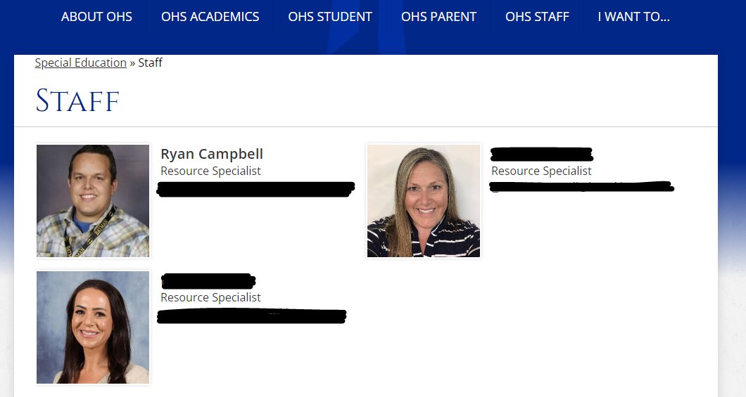 Jake Viales 🥬 on Twitter "The school website formerly featuring