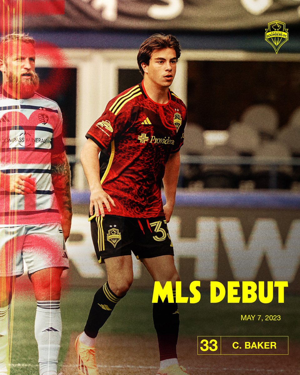 Congratulations to <a href="/SoundersAcademy/">Sounders FC Academy</a> product Cody Baker on his <a href="/MLS/">Major League Soccer</a> debut! 👏