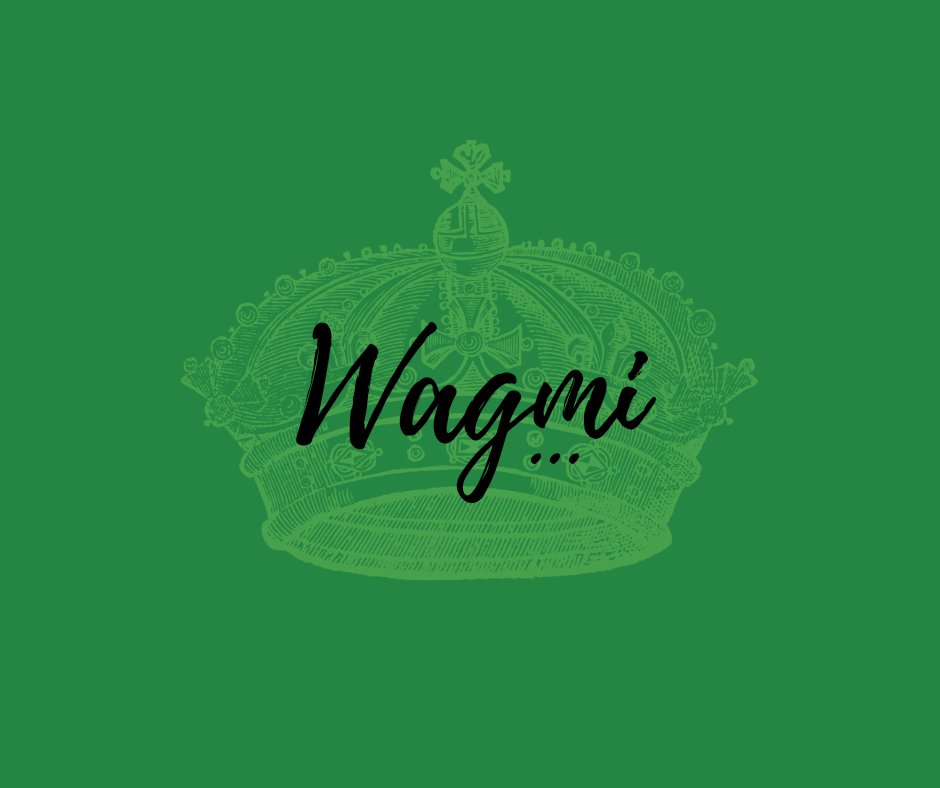 No more RUGS in Solana. 

$WAGMI is gonna lead the way. 

Rt, like &amp; drop your wallets for an airdrop.