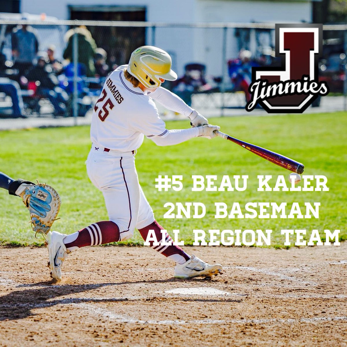 Congratulations to our 3 seniors who made the Region C Team! Keep up the good work this season 🚂🔨⚾️#GOLDstandard