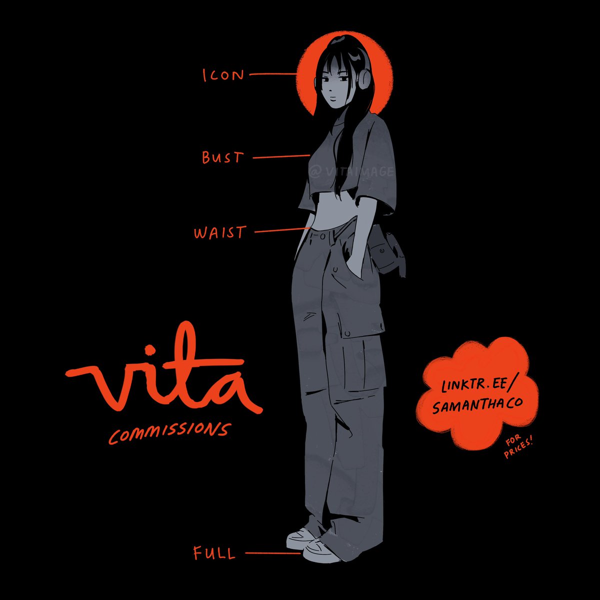 vitaimage's tweet photo. after a long hiatus, my commissions are finally [OPEN]! 🚨🍊✴️🏵️

to celebrate, i’m offering 20% OFF ALL COMMISSIONS on my first 10 orders! use code [VITA20] at checkout 🧧

place an order through my “commission menu” link in bio 🖤 likes, shares, and saves are appreciated! https://t.co/5QcoIq8vuH