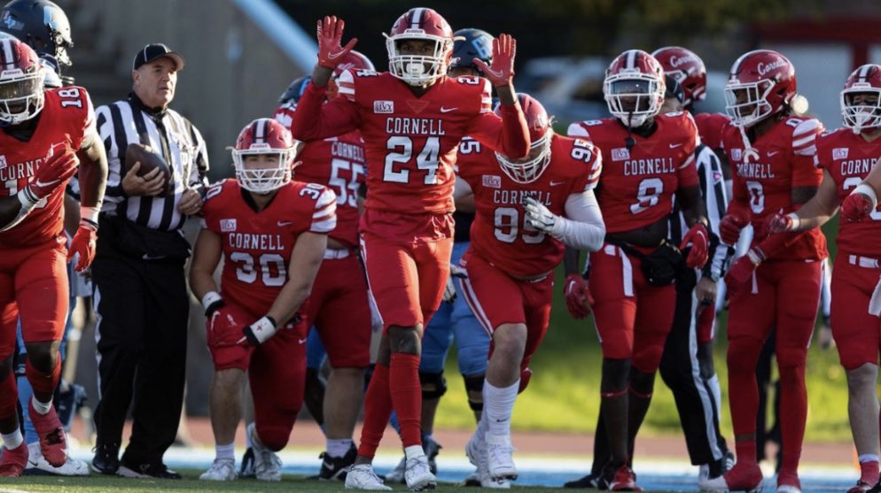 After a great conversation with <a href="/CoachBhakta/">Satyen Bhakta</a> I am able to say I have received my first D1 offer from Cornell University ‼️#YellCornell <a href="/BigRed_Football/">Cornell Football</a> <a href="/JaredBackus1/">Jared Backus</a> <a href="/delossae17/">Eric De Los Santos</a> <a href="/CoachT_Marshall/">Trevor Marshall</a> <a href="/CoachGZimmerman/">Galen Zimmerman</a> <a href="/DripFB/">Dripping Springs HS Football</a>