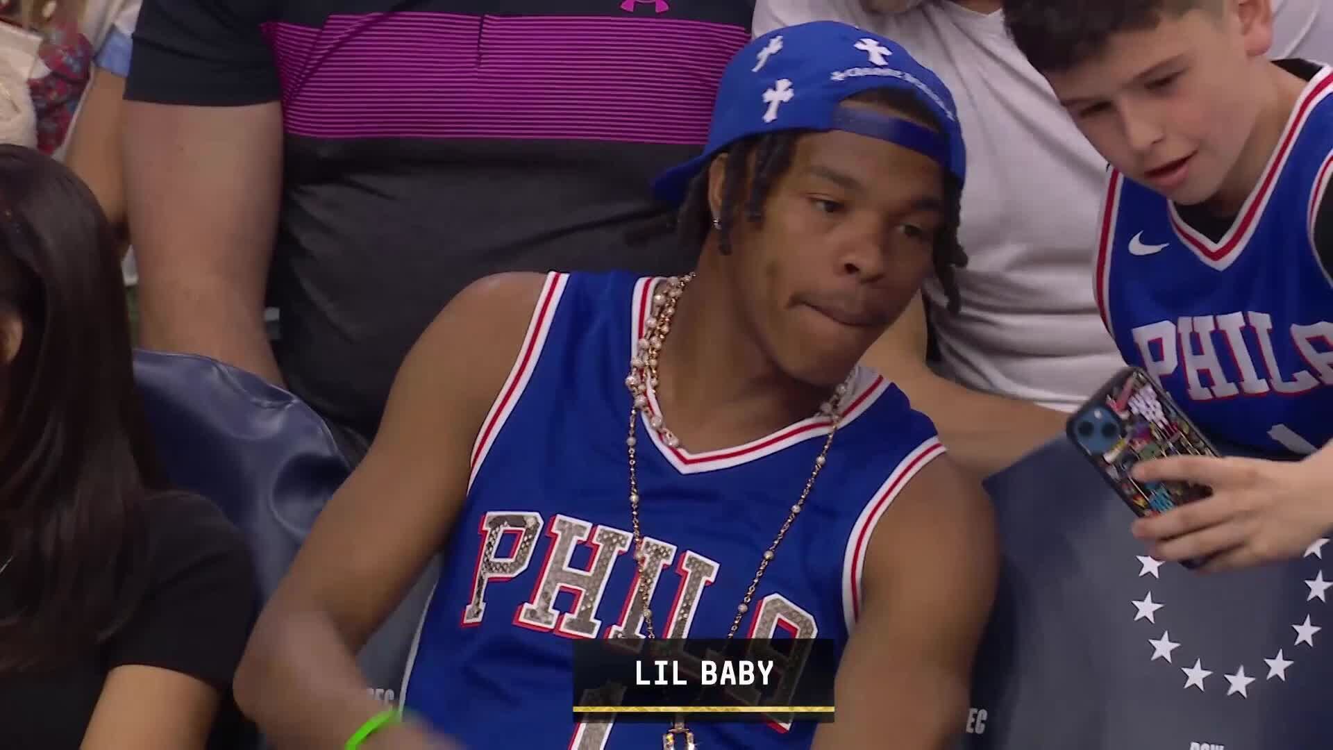 Mink Flow on X: "James Harden saw Lil Baby sitting courtside and turned into 2018 Harden https://t.co/GQmoDT6ys2" / X