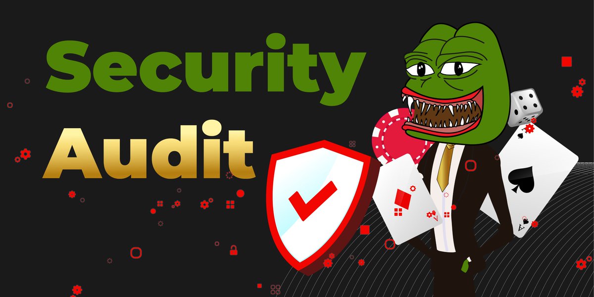Security Audit 🔒 
We take security seriously! 😎

The $EVILPEPE has undergone a rigorous security audit to ensure that our users and investors are protected.  💪

github.com/CFG-NINJA/audi…

Join Tg: t.me/EvilPepeOffici… 🔥🔥

#Audit #Crypto #PinkSale #EVILPEPE