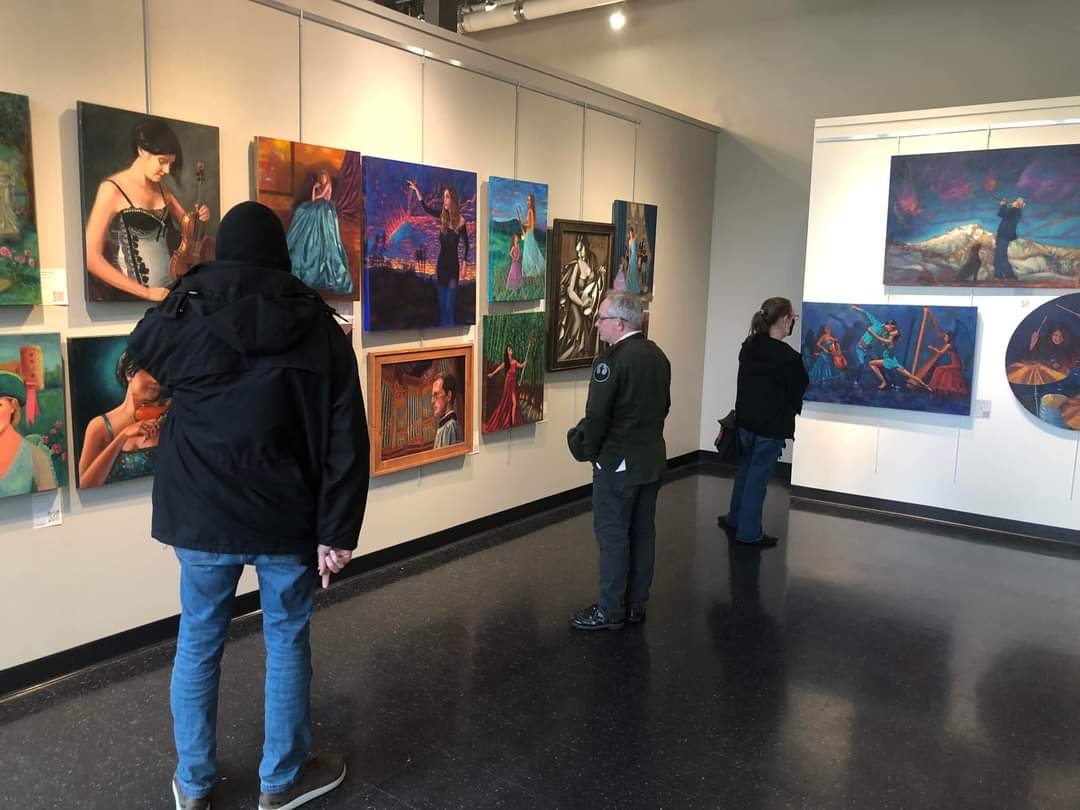 Christina_haiku's tweet photo. MusArt debut in Seattle Center. Paintings, poetry, live music, QR codes, poetry book, and original awarded film!
See #MusArt #Music/#Film/#Poetry #exhibit through Memorial Day at A/NT Gallery in #SeattleCenter next to the International Fountain. https://t.co/mA6ERkNSyN