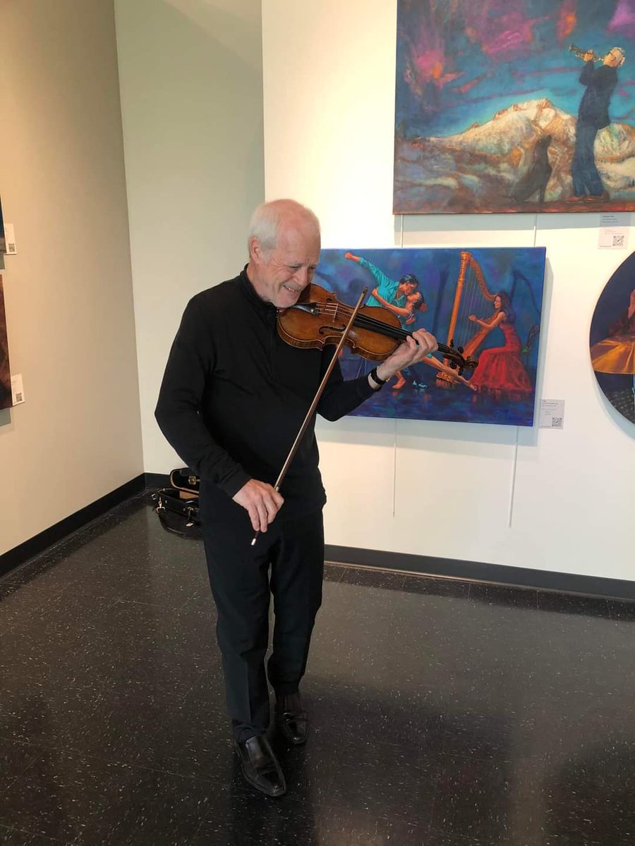 Christina_haiku's tweet photo. MusArt debut in Seattle Center. Paintings, poetry, live music, QR codes, poetry book, and original awarded film!
See #MusArt #Music/#Film/#Poetry #exhibit through Memorial Day at A/NT Gallery in #SeattleCenter next to the International Fountain. https://t.co/mA6ERkNSyN