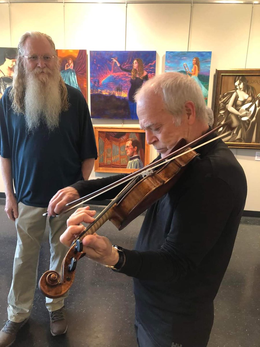 Christina_haiku's tweet photo. MusArt debut in Seattle Center. Paintings, poetry, live music, QR codes, poetry book, and original awarded film!
See #MusArt #Music/#Film/#Poetry #exhibit through Memorial Day at A/NT Gallery in #SeattleCenter next to the International Fountain. https://t.co/mA6ERkNSyN