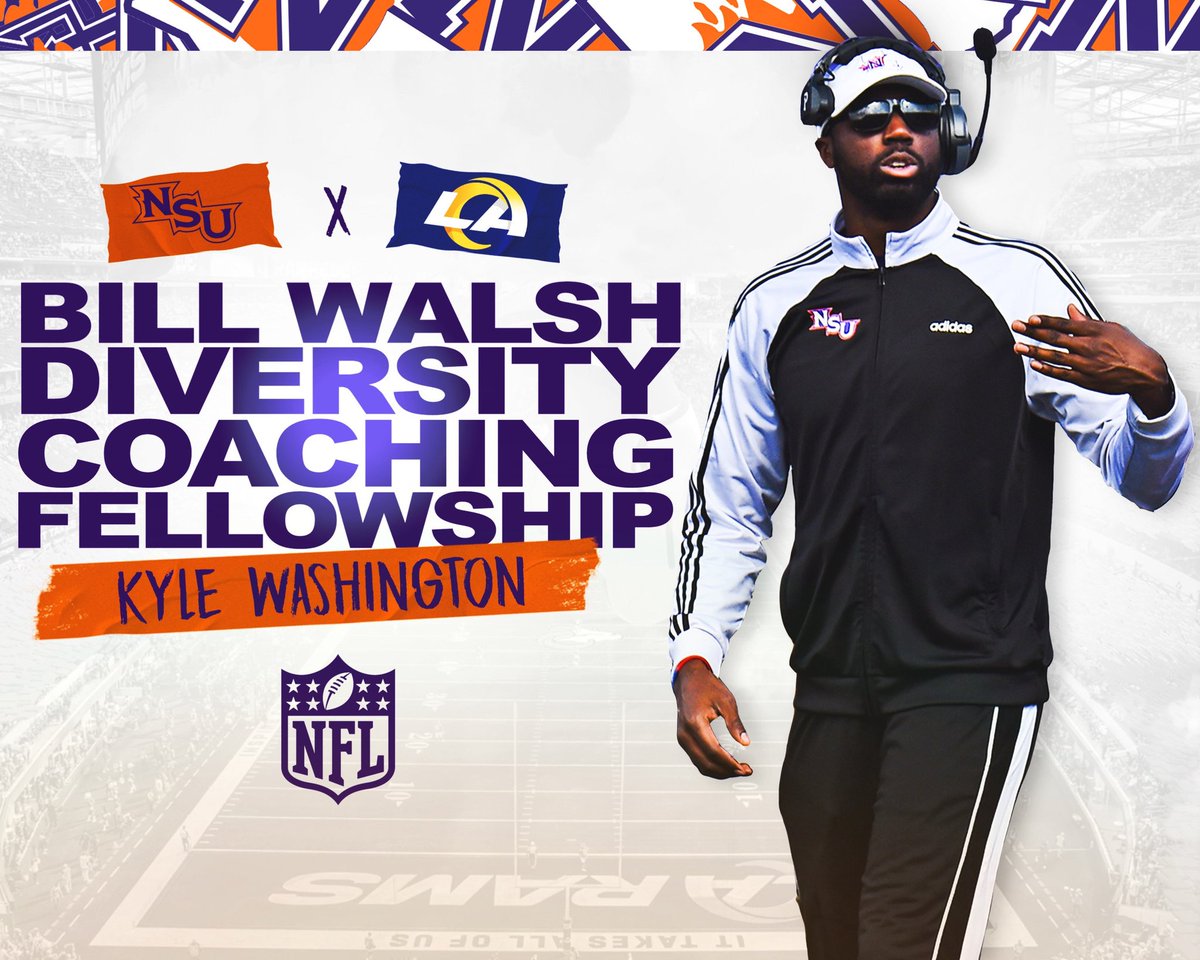 Grateful To Be Able To Join The @RamsNFL This Spring As Part Of The Bill Walsh Diversity Coaching Fellowship!