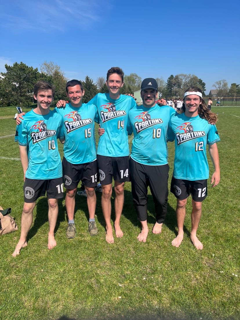 MSUARCUltimate's tweet photo. Gonna miss these seniors so bad next year. Love them so much 😢. 
Brain
PVT Guppy
Big Rig
Neil 
Goose 

Thank you for an amazing year https://t.co/2elrqQwAfs