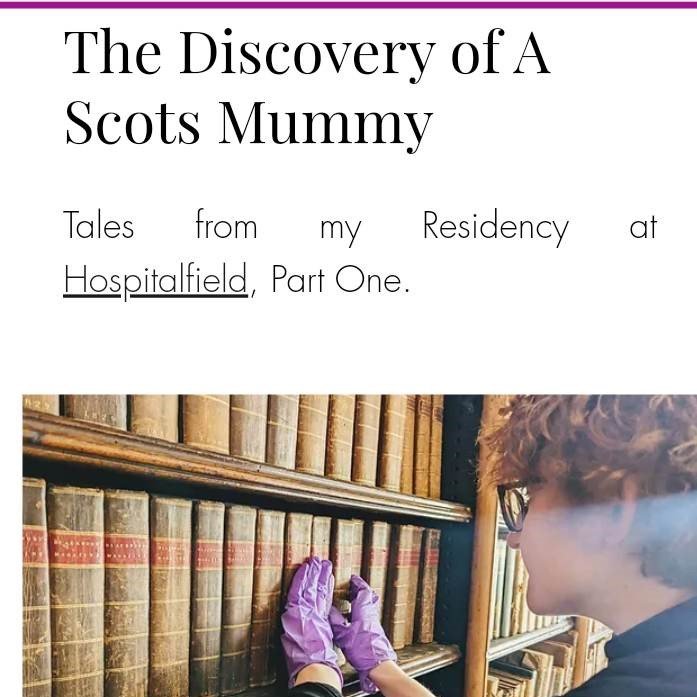 New blog post up! And a new look for the blog home page 😈Come and read my account of a fantastic coincidence yesterday, and to be able to read the full version of James Hogg's 'A Scots Mummy'  (I for one couldn't find it anywhere online!) @JamesHogg250 
monicaburnsart.wixsite.com/ajustifiedsinn…