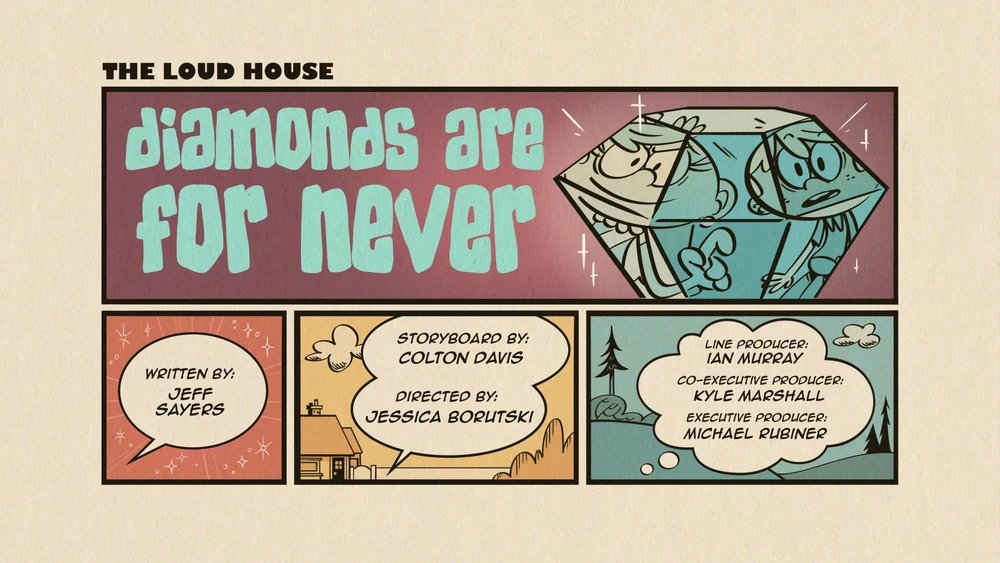 Trijosh1's tweet photo. Happy 2nd Anniversary to "Hurl, Interrupted" & "Diamonds Are for Never"! I like how Lynn try to hide her secret and Lola and Mr. Grouse find a gem. #TheLoudHouse #LoudHouse #TLH #HurlInterrupted #DiamondsAreForNever #Happy2ndAnniversary #2YearsAgo #DannyWarren https://t.co/Ui9tq4fadi
