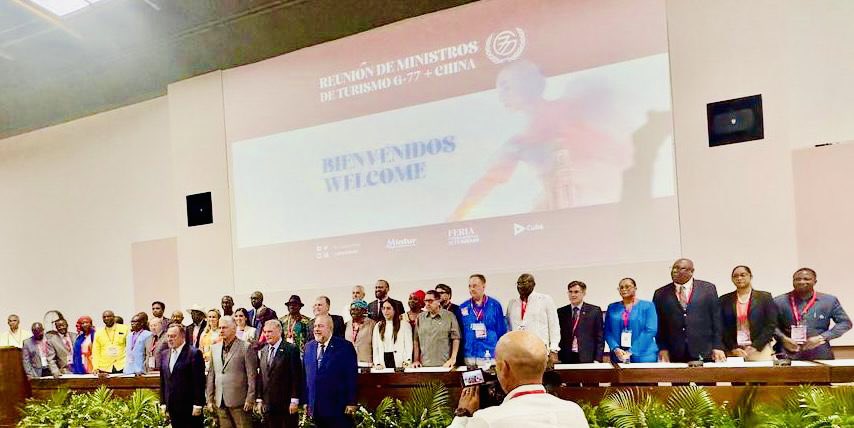 Haïti participe à Cuba à la conférence des groupes G77 + la Chine sur les enjeux du tourisme dans le monde après la pandémie et son impact dans le développement des communautés.