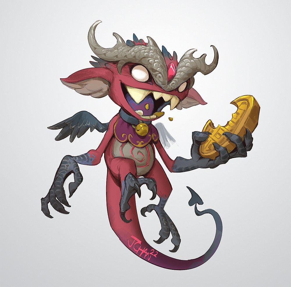 「Show some of your red art!! 」|Justin Chanのイラスト