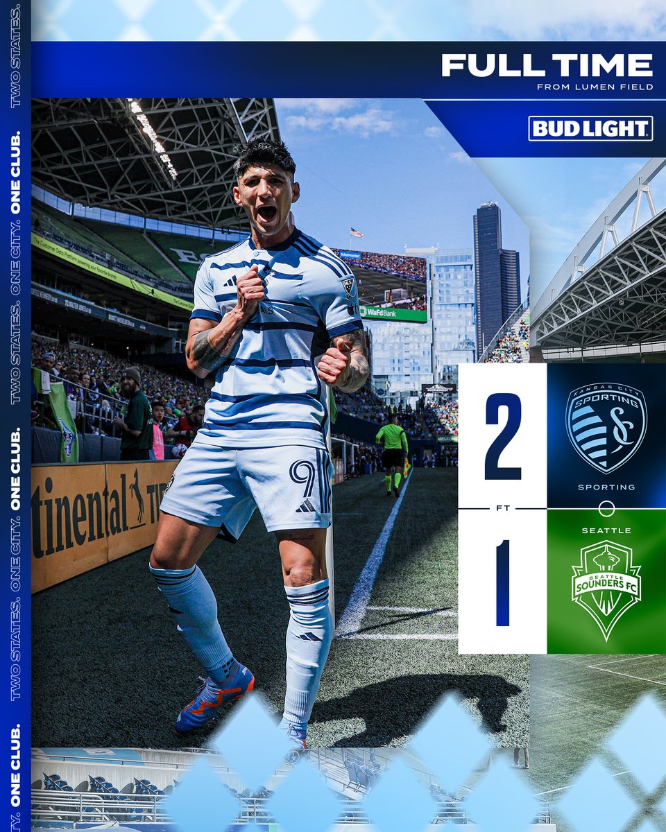 The match 𝒘𝒊𝒏𝒏𝒆𝒓: Alan Pulido's 31' minute goal 🙌

His first <a href="/MLS/">Major League Soccer</a> goal since 2021 earns us three points in Seattle 👏 

#SportingKC | <a href="/budlight/">Bud Light</a>