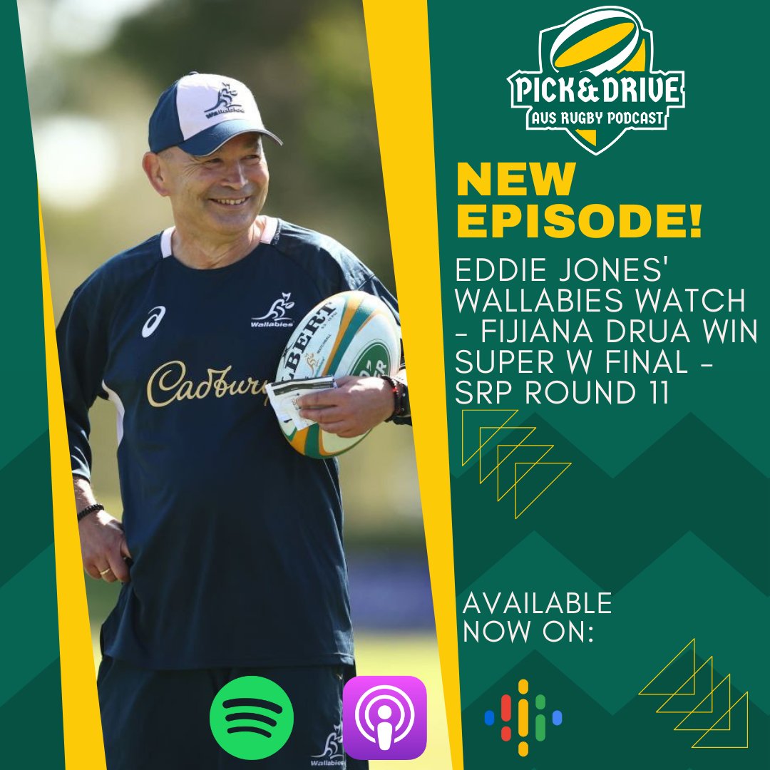 ScrumbagsRugby's tweet photo. **New Episode**
You didn't ask for it and we've provided it! With some great match ups across Super Rugby Pacific, we talk about the players whose stocks have risen or fallen.
Available now!
#PickandDrive #ThePeoplesPodcast #SuperRugbyPacific #SuperW #Wallabies https://t.co/vBgCvyLrDr