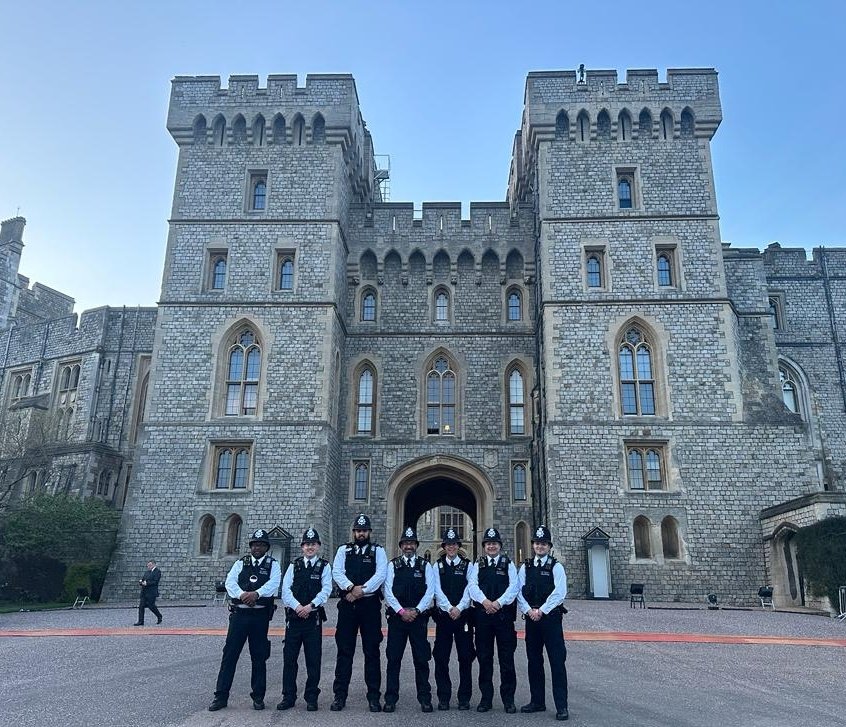 #WestArea @MPSSpecials officers assisted with the #KingsCoronation concert at Windsor Castle today.