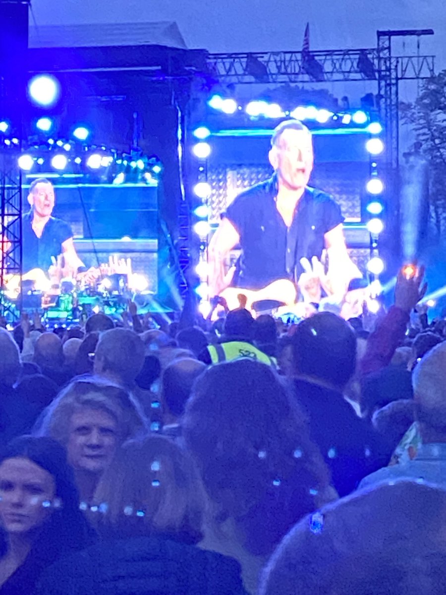 Great Night with The Boss