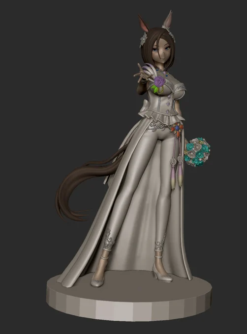 嫁グルーヴ本申請しました。 #WF2023S #zbrush