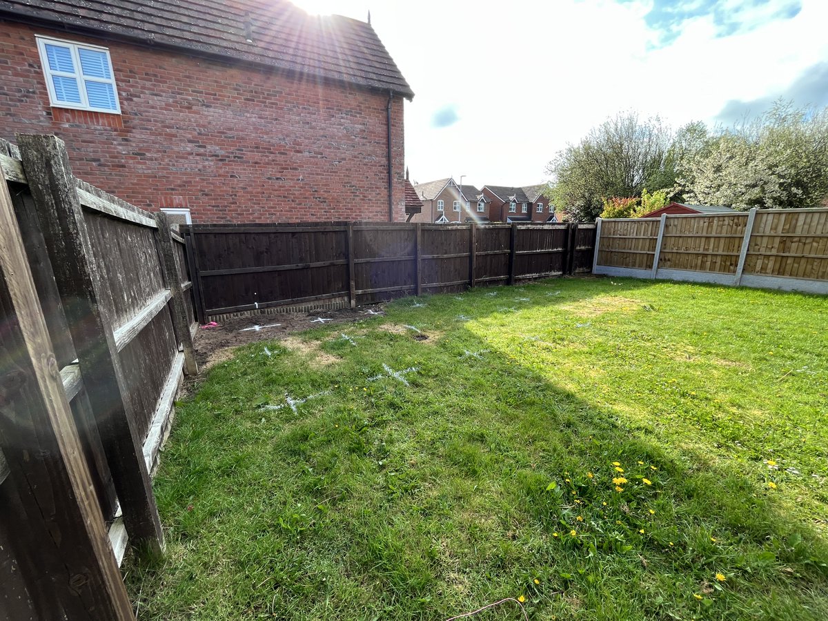 Plasma_Dan's tweet image. After 2 days of digging, the concrete piers are in! #gardenroom #backyardproject #concretefootings #projectupdate