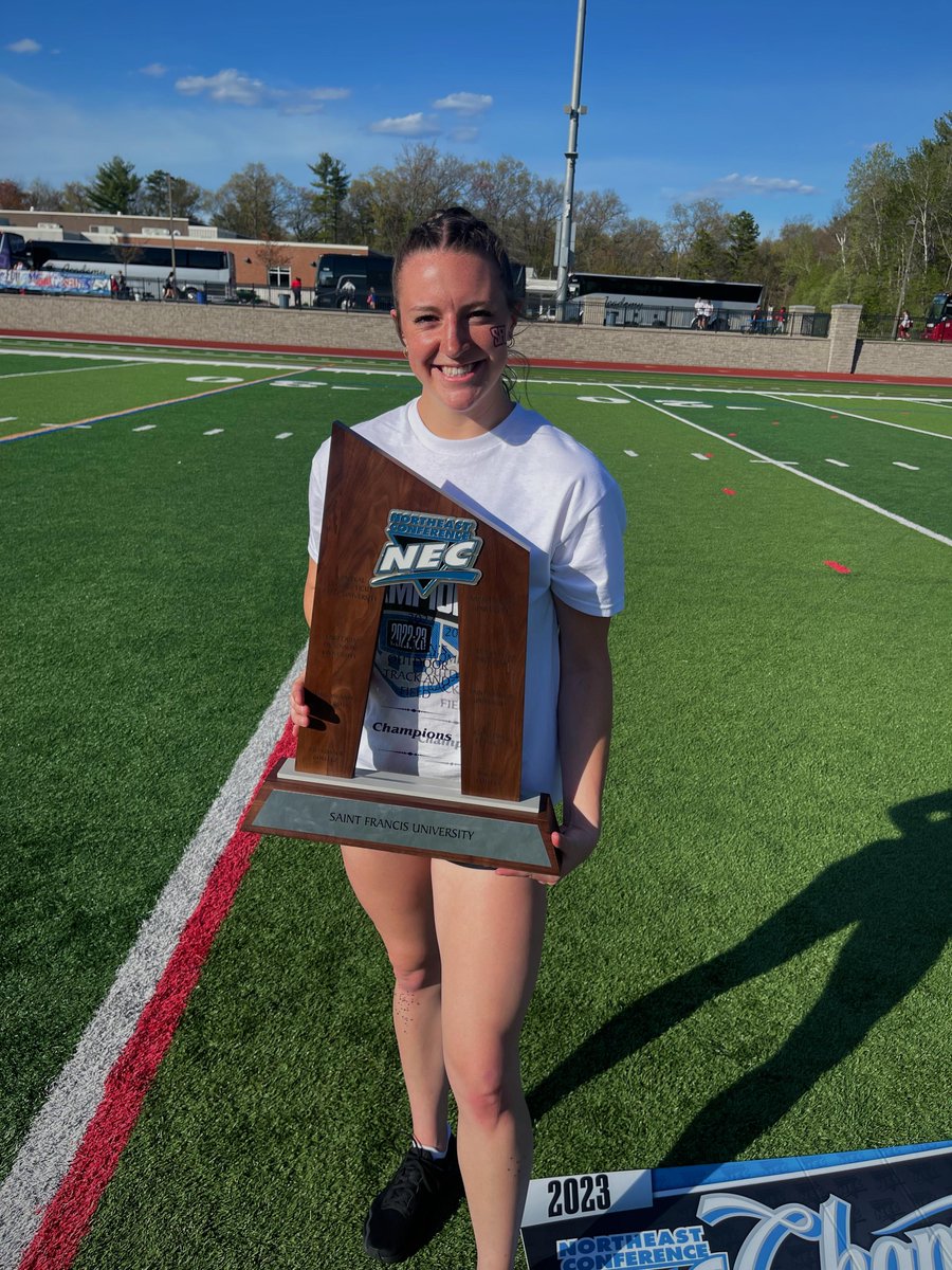 Congratulations Brooke Barner and the SFU Women's Track&amp;Field team . 
2023 NEC Women's Outdoor Track &amp; Field Champions.
<a href="/WGAthleticsPA/">West Greene Athletics</a> <a href="/Barner/">Brian Arner 🇨🇭🇺🇦</a>