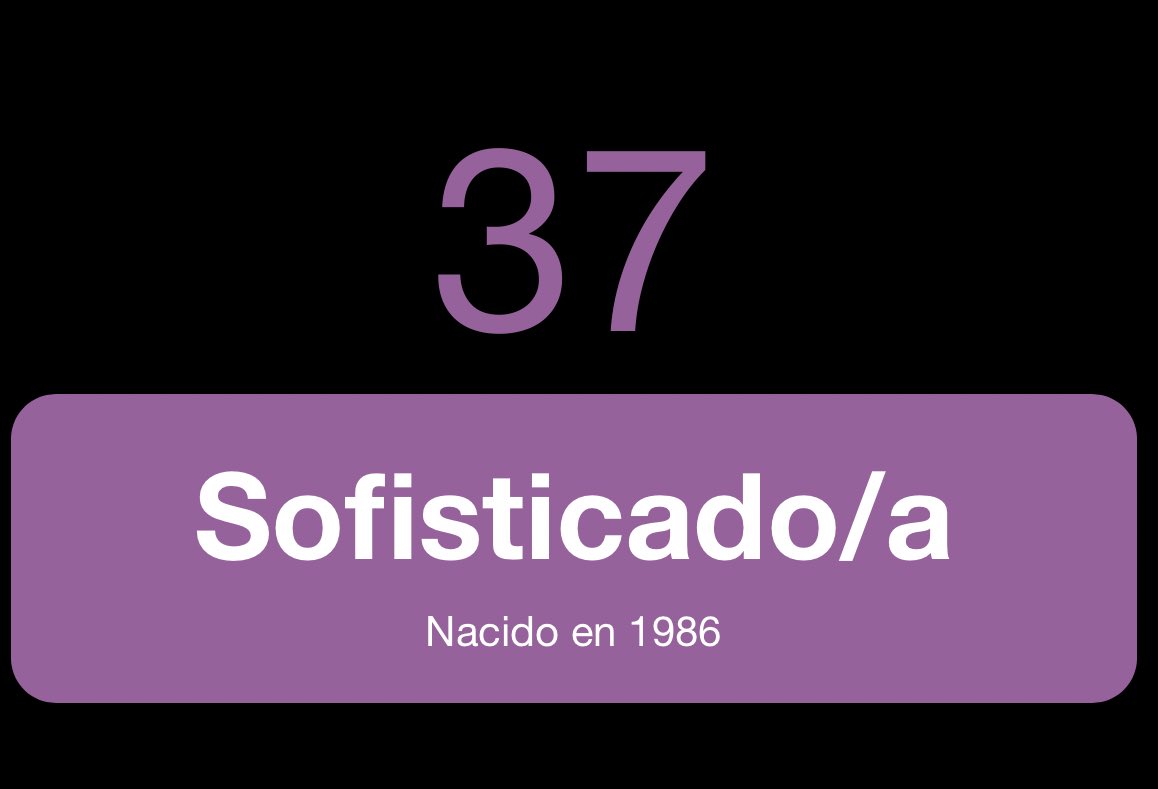 yío on Twitter: "Mi edad mental es 37 Perdona??"
