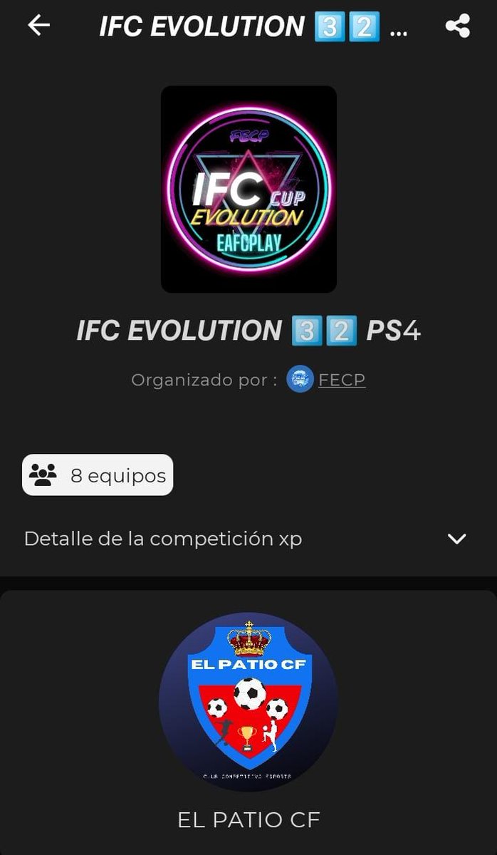 campeones del Relámpago de esta noche @cf_patio nos vamos con buena sensaciones para mañana empezar la temporada 💪 😉 😎