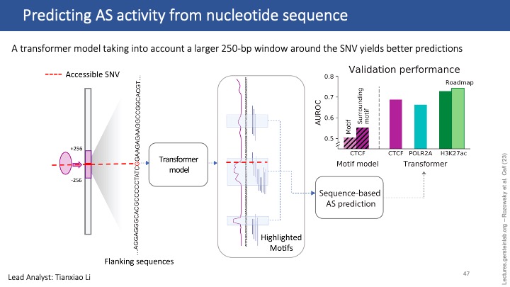 MarkGerstein's tweet photo. Posting my talk tomorrow at St. Jude Med. Center, giving an overview of Genomics &amp; Data Science and describing our recent EN-TEx work on Variant Interpretation as an example of this https://t.co/2xXFGW8Dpa Lots of new slides from @rozowsky, @leetx1010 &amp; @mike_schatz https://t.co/eJ9pwFB4Qe