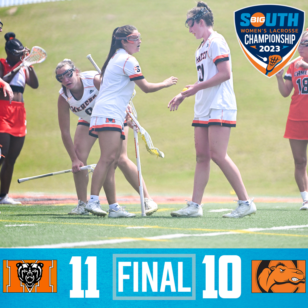 BigSouthSports's tweet photo. 𝑩𝒂𝒄𝒌-𝑻𝒐-𝑩𝒂𝒄𝒌‼️

The champions of the 2023 #BigSouthLAX🥍 Championship 🏆 are located in Macon, Ga.📍

#RoarTogether x #makeamoment https://t.co/XfyYRq62sV