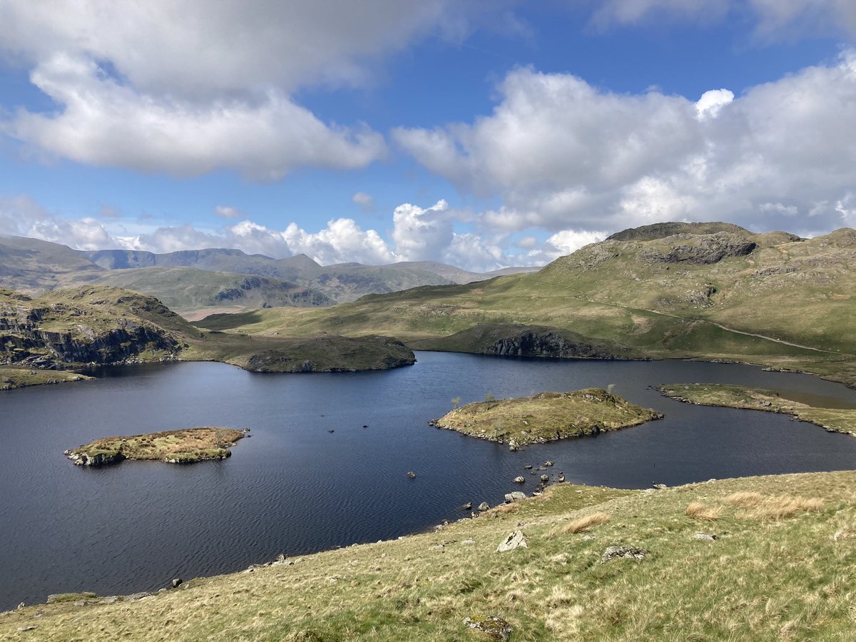 ratherbrunning's tweet photo. Summer turned out today☀️ Glorious running in the lakes and super quiet for a BH weekend! #fellrunning #hillrunning #loadpothill #highraise #placefell https://t.co/imiViyEHFq