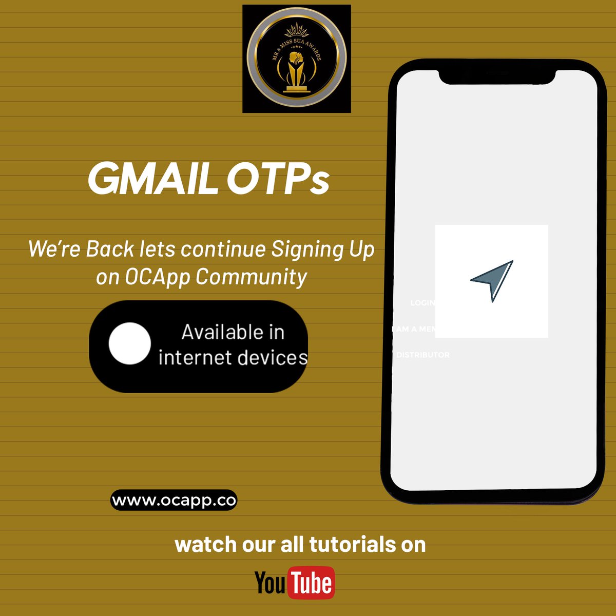 ocapptz's tweet photo. @TOTTechs @AbilMdone @gabyconscious @CoxstoreTz @chax255 @alumbwage @jovebosco @asatayo @AuxGrep True story after a 24 hr launch SUASO AWARDS Visitors crushed the Google otp which is 500 emails per day we did it any three hrs we were done 
#wewillbebacksoon https://t.co/kEhCwvz0UI