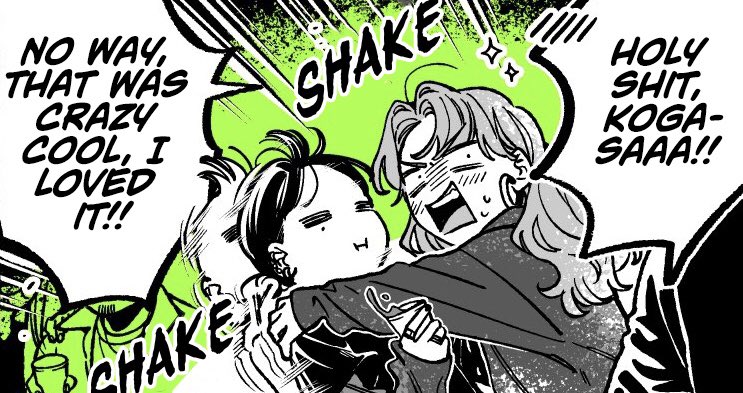 SoulMagicYS's tweet photo. ⚠️WARNING, GAY BOSS MUSIC INTENSIFYING!⚠️
Just as things had turned a corner for our girls Aya and Mitsuki in “The Guy She Was Interested in Wasn't a Guy At All”, a new alpha lesbian has entered the ring👩❤️💋👩🫢
Stay strong girls!!!💪💪💪
#yuri #yurimanga #TeamMitsuki #TeamAya https://t.co/VXchzgp748
