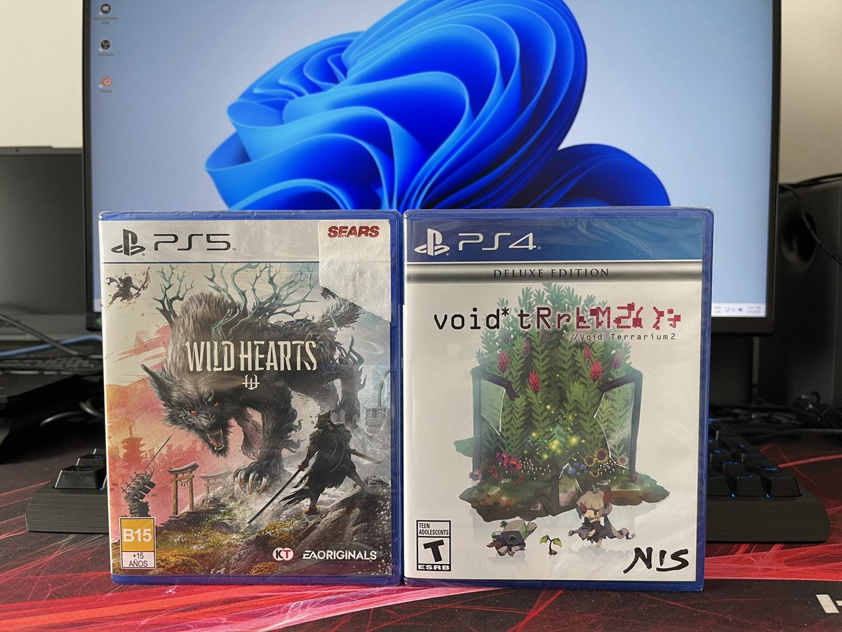 robertocortina's tweet photo. Wild Hearts and Void Terrarium 2

#WILDHEARTS #VoidTerrarium #VoidTerrarium2 #PS4 #PS5 #PlayStation #PlayStation5 #gamer #gaming #ShareYourGames #pickups #GamersUnite #gamingcommunity #PlayStation4 https://t.co/N4yDpAQLfV