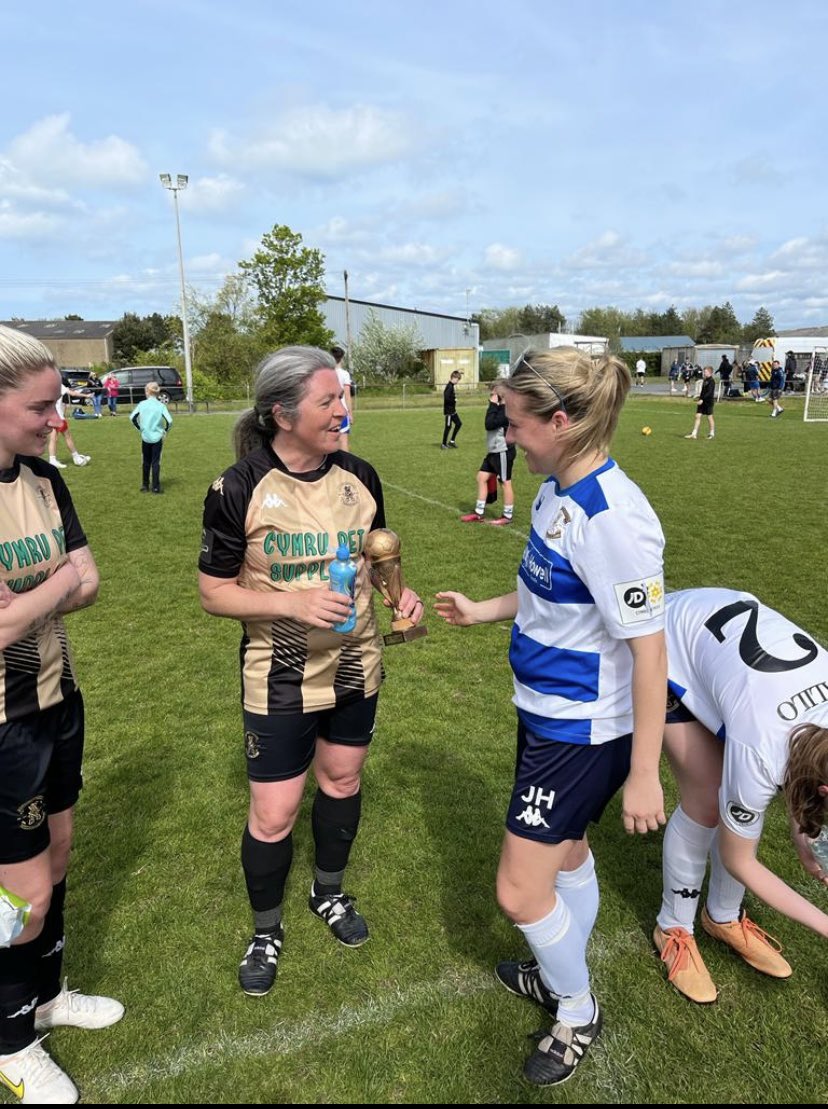 CTAFCWomen's tweet photo. With the season over we thought we would keep our match fitness up by participating in the @GoodwickUtd 7s tournament today. 
All round great day and even better to come home with another trophy 🏆

Thank you to Goodwick for hosting and we will see you Friday at Richmond Park⚽️ https://t.co/SQ8KSns0u0