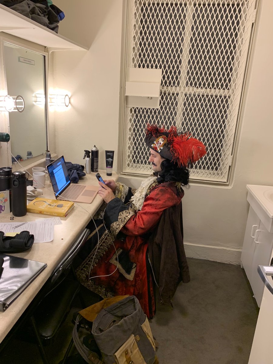 So much of being a pirate is admin and texting these days. <a href="/HenryShields/">Henry Shields</a>