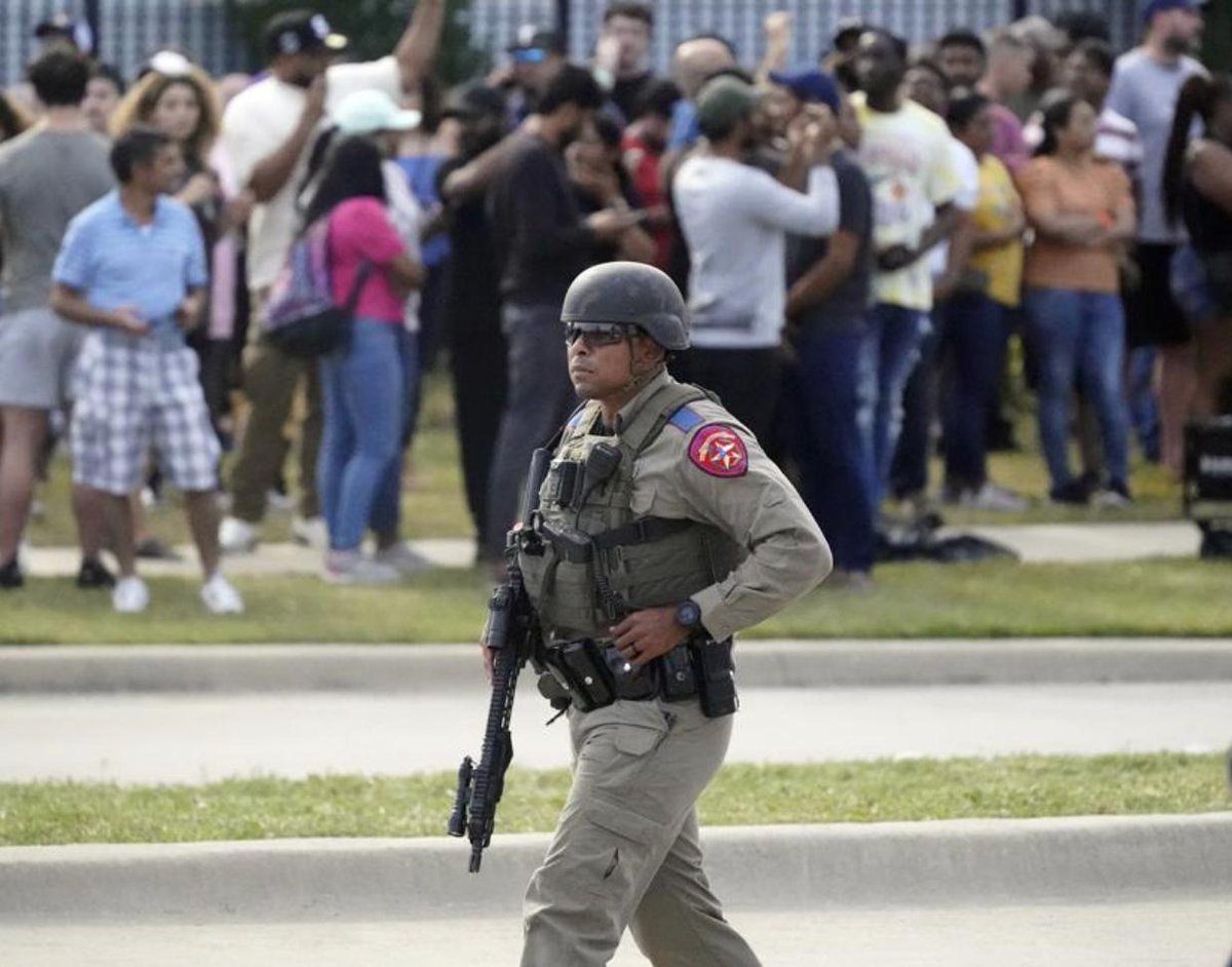 At a mall in Allen, TX, kids were getting ice cream or hanging out with their friends. People were shopping. They were exercising their “unalienable rights,” to “Life, Liberty, and the pursuit of Happiness.”

All of our Representatives are supposed to protect those rights. But
