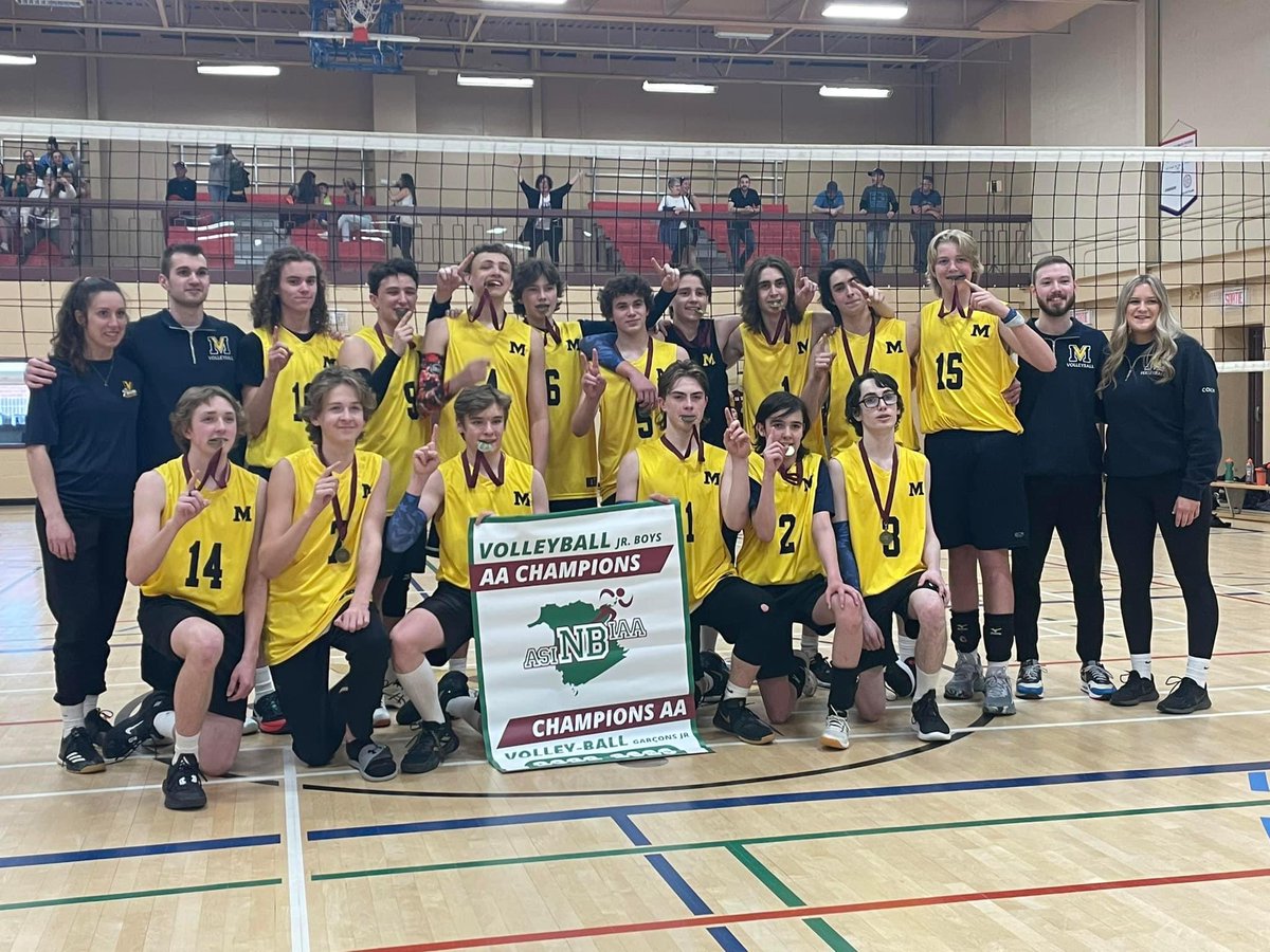 MVPulamoo's tweet photo. The Junior boys win the @NBIAA_ASINB AA Provincial Championship! https://t.co/RWi63XM03t