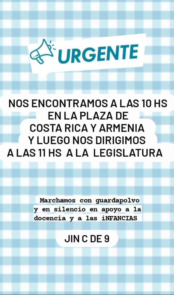 carolinamar74's tweet photo. Los docentes paramos y nos movilizamos para defendernos del maltrato constante.
Espero ver a los medios ahi mostrando la verdad, así como muestran las mentiras de las familias. 
@C5N @A24COM @jdiazok @telefenoticias @todonoticias @AmericaNoticias @dominiquemetz @CronicaHD https://t.co/qSJ76QiKha