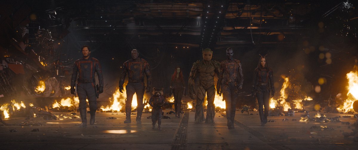AgentedeMarvel_'s tweet photo. La evolución de los Guardianes de la Galaxia de James Gunn. https://t.co/LLD3chwblx