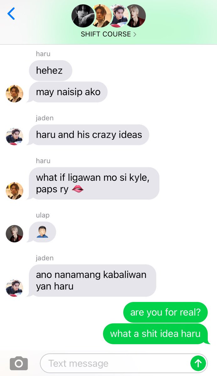jjungwonspace's tweet photo. gamble

a #heesun mini au wherein — haru (nk) asked his straight friend (hs) to court kyle (sn) in exchange of his mustang ford https://t.co/cDF4daYHjH