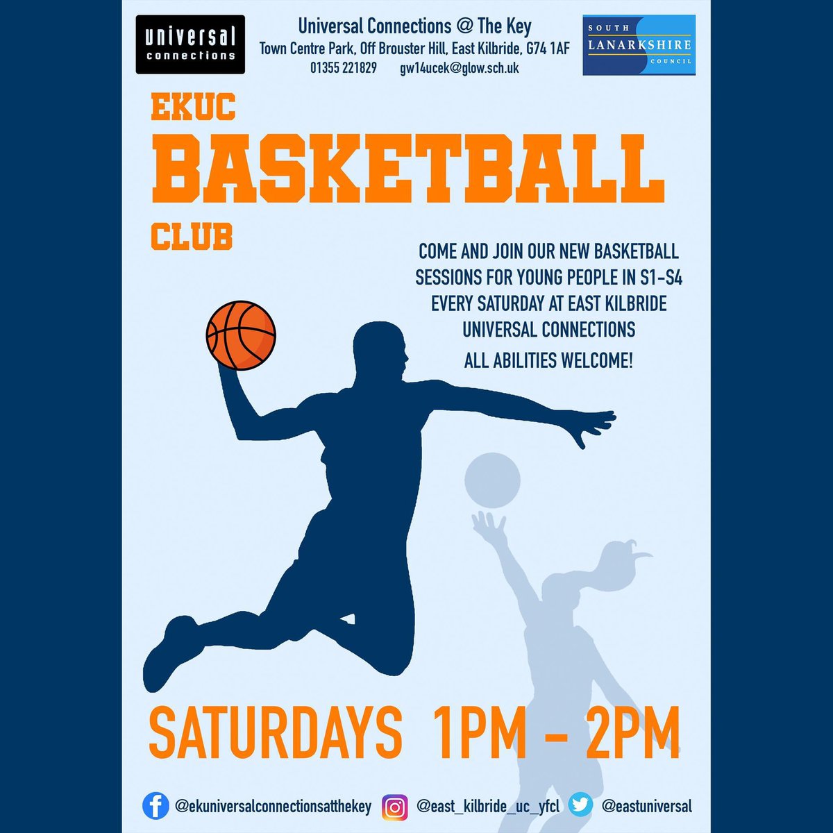 East Kilbride Universal Connections YFCL tweet media