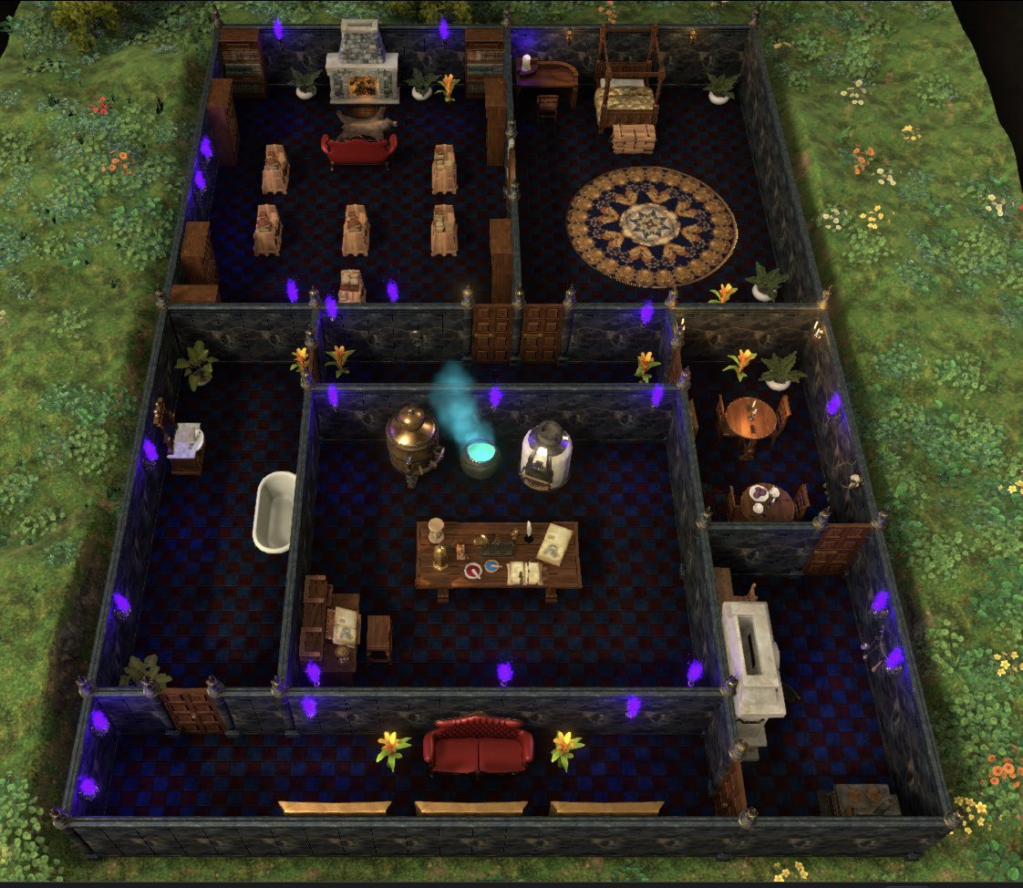 ahiggy17's tweet photo. A special building I made using @DungeonAlchemi1 :)
Not for this map but I wish this game had animals and blood splatters๐ #Dungeonalchemist #mapmaking #dndmapmaking #dungeonsanddraggons #TTRPG #ttrpgmap #tabletopgame #tabletopgaming #map #dndmap https://t.co/5cyYEnRYBA
