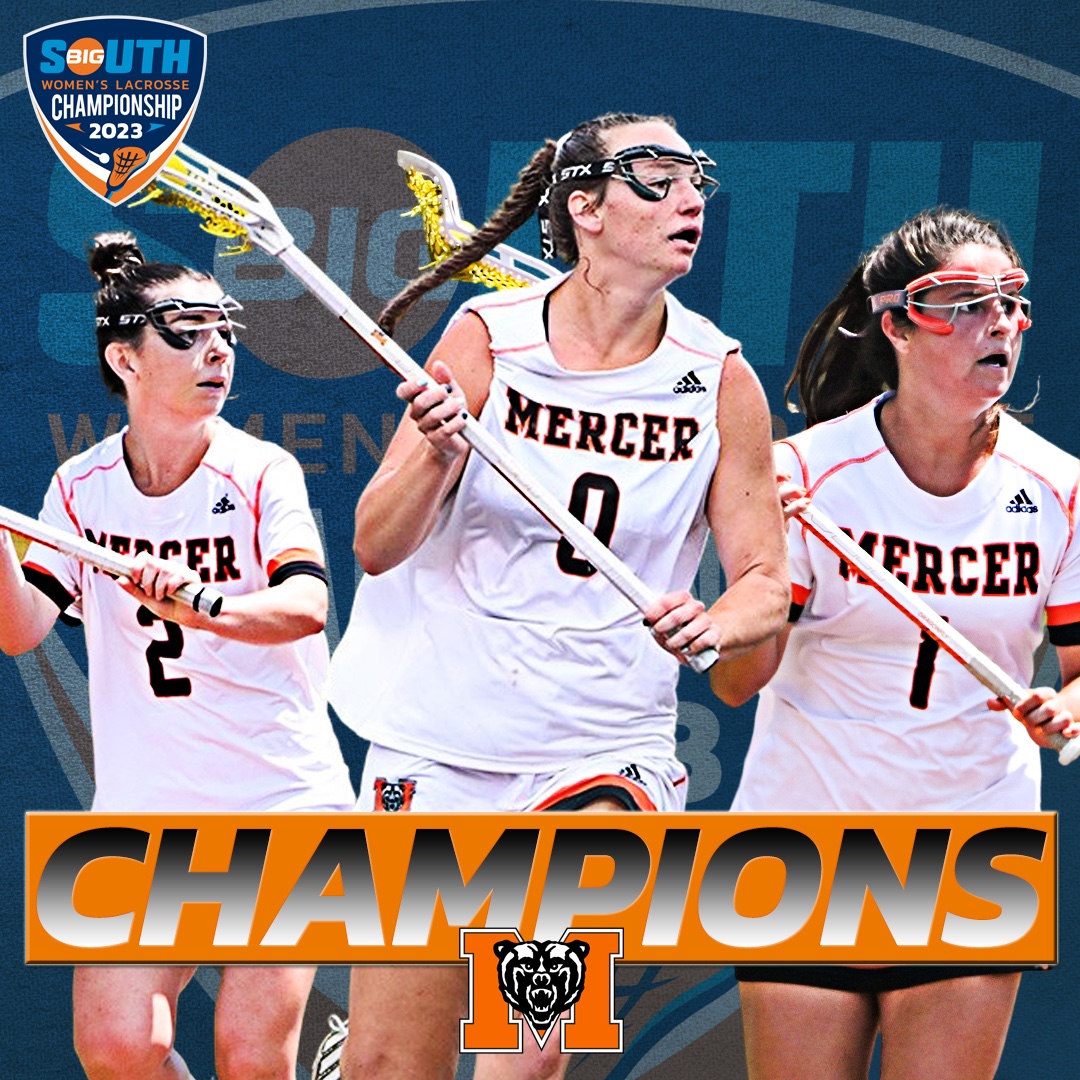 BigSouthSports's tweet photo. 𝑹𝑰𝑵𝑮 𝑺𝒁𝑵💍

For the second year in a row @MercerWLAX has won the Big South Women's Lacrosse Championship! https://t.co/ZgmsGIUtVd