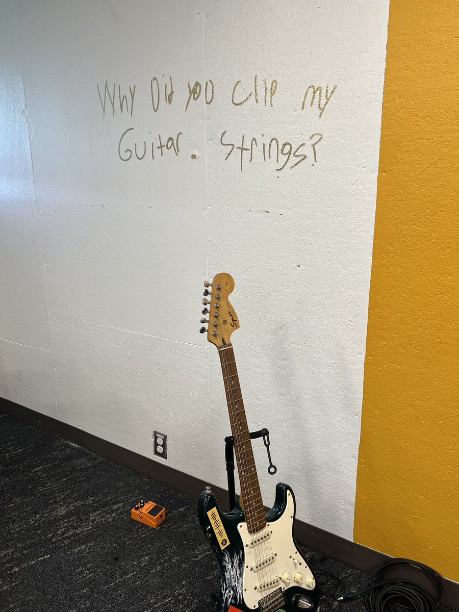 some serious beef in the BC music room