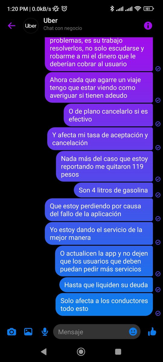 Uberladrones's tweet photo. @Uber_MEX
@Uber
@Uber_Support 
Solo dan largas y se esconden detrás de sus msjs genéricos

#uber #uberdriver #UberEats #uberflash #ubermexico #robo #estafa #rateros #pesimaatencion #pesimo #soporte https://t.co/FiRLYYHywd