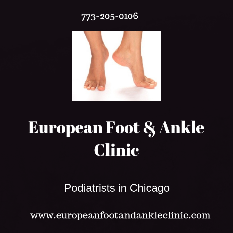ChicagoFootCare's tweet photo. Looking for a #podiatrist in #Chicago? European Foot &amp; Ankle Clinic has 4 offices. #chicagopodiatrist Visit our website: https://t.co/JXnD0ROkEY https://t.co/j7YFQaVuIJ