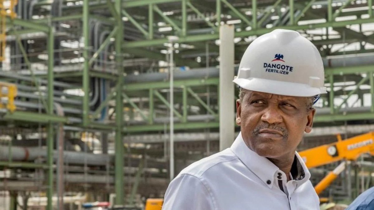 Nigeria is about to commission Dangote's $19 billion 650,000 barrels per day refinery, the largest single train refinery in the world, at the end of this month. And you have never shown any excitement about the project. You haven't praised it. But you read somewhere that Rwanda