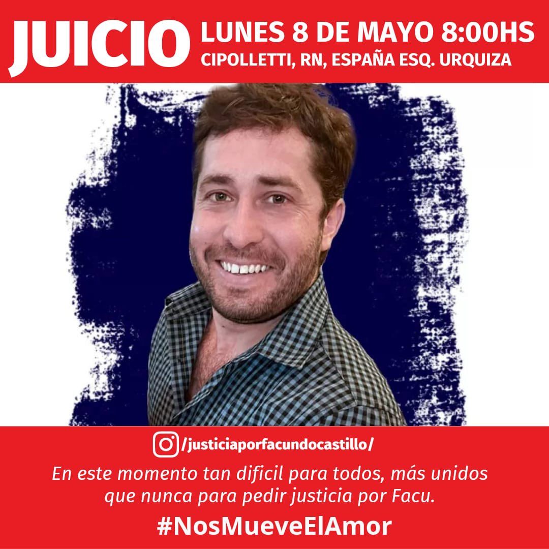 JusticiaxfacuC's tweet photo. Justicia por Facundo Castillo https://t.co/rZqMwcYZrp