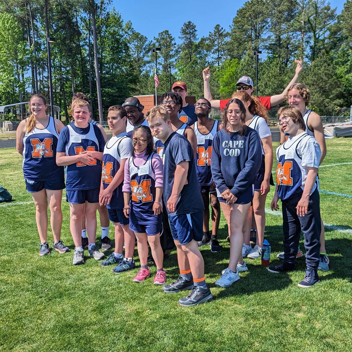 LancersWork's tweet photo. Manchester's Champions Together team placed 3rd in Regional meet on Saturday. Lots of great moments. First in relay, tennis ball throw, shot put, 200 meter, running long jump.@MHSLancers @Chri@Library4Lancers https://t.co/BRivZXXxO0