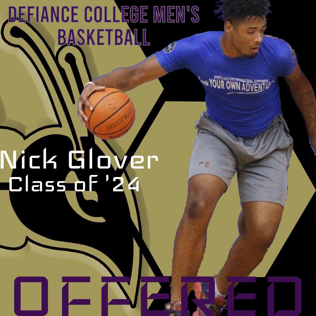 nickSoCrazy1's tweet photo. After a great conversation with @CoachRegg15 I am extremely blessed to receive an offer from Defiance💜⭐️ @Smitty1Coach @CrissBeyers @HankampScott @EricGordonSr https://t.co/ejNwTKgSkM